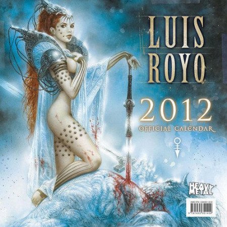 luis royo calendar 2012 1