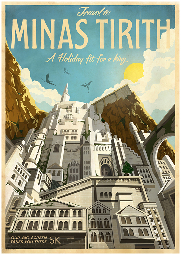 Movie Locations Travel Posters