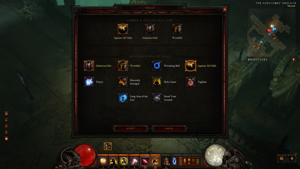 Diablo 3 Crusader - Known passive abilities