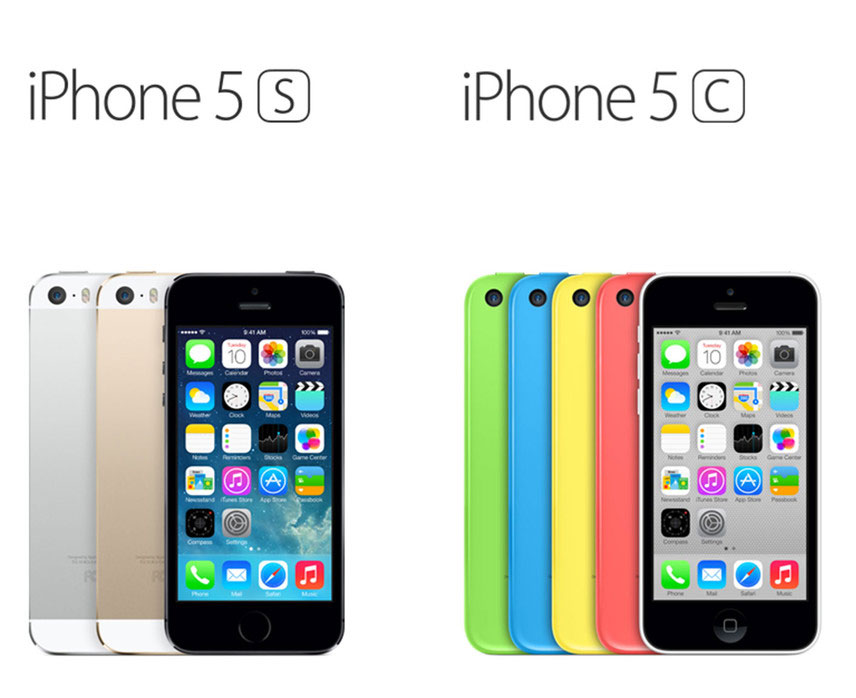 The new iPhone 5s and iPhone 5c