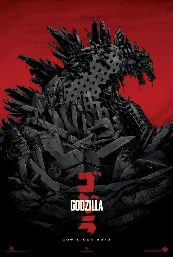 Comic Con 2013 Godzilla Concept Art