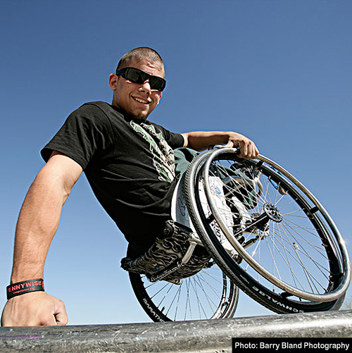 Extreme Wheelchairing by Aaron Wheelz Fotheringham