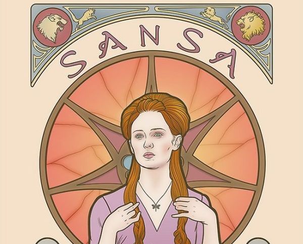 Elin Jonsson Gives Nouveau Tribute to the Ladies of Game of Thrones