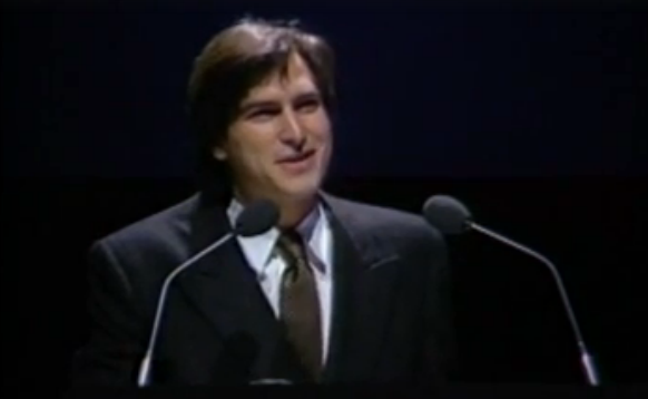 Unseen Steve Jobs Presentation of First Mac Surfaces