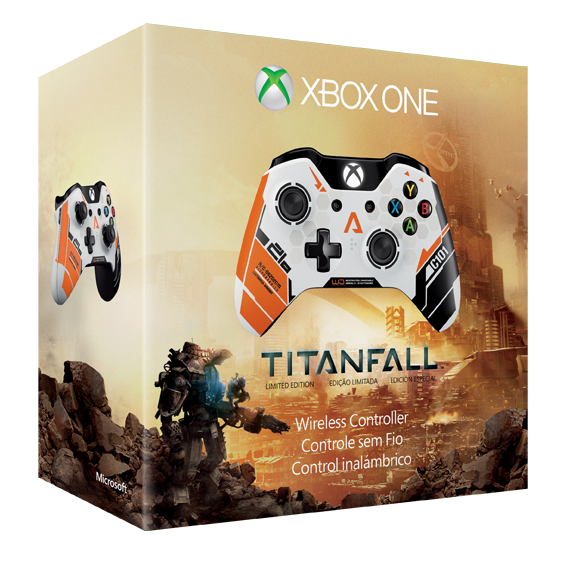 Packaged with the new Titalfall is the limited Edition Titanfall XBox One Controller