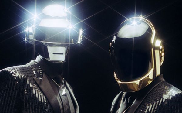The French electronic music duo "Daft Punk"