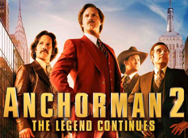 R-Rated ‘Anchorman 2’ on the Way with 763 New Jokes
