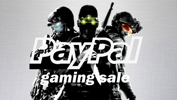 Check out the PayPal Gaming Sale