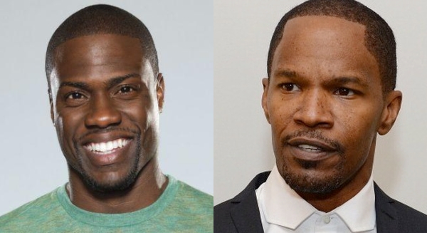 Kevin Hart and Jamie Foxx
