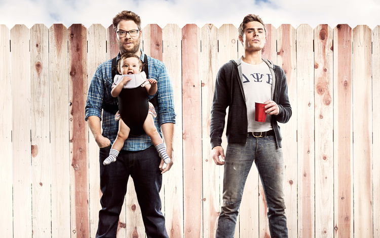 New Red Band Trailer for Neighbors Starring Zac Efron and Seth Rogen