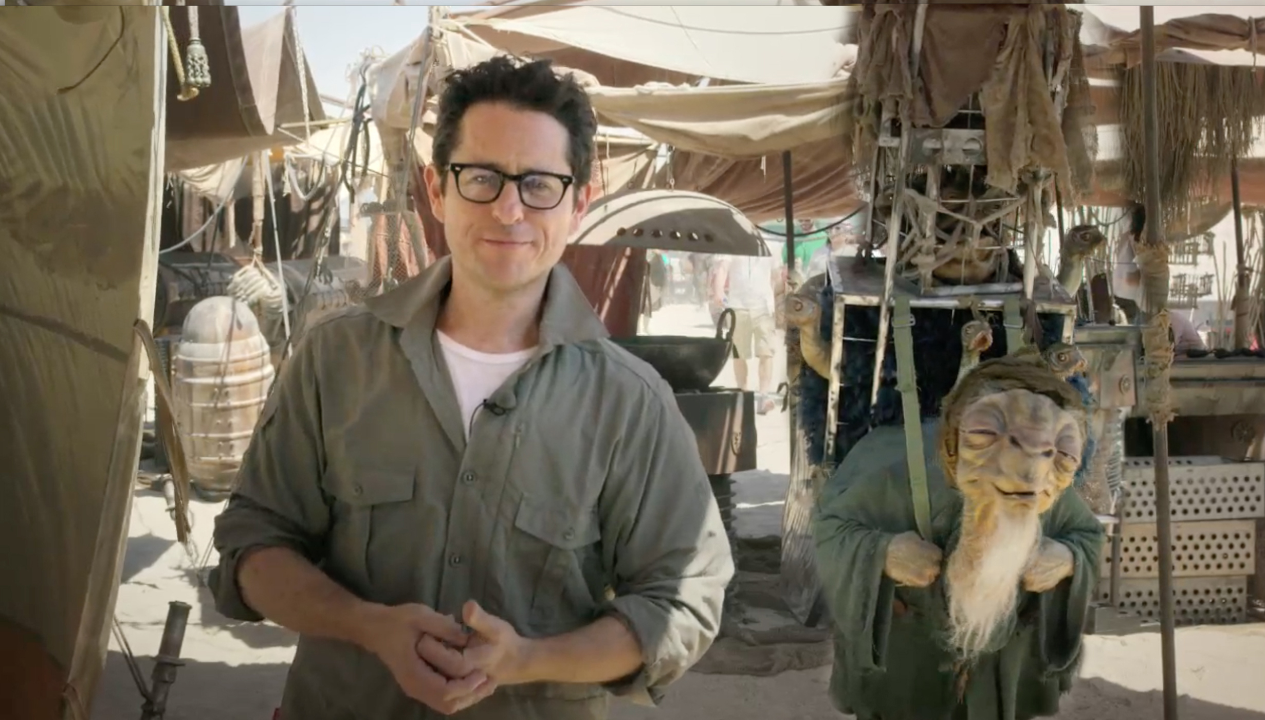 J.J. Abrams Releases First Star Wars Episode 7 Set Video