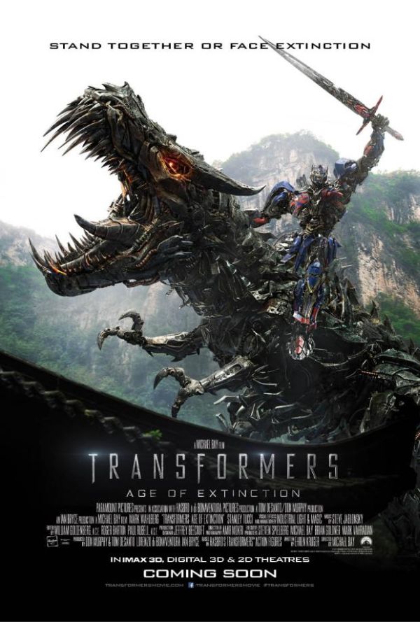 "Transformers: Age of Extinction" poster