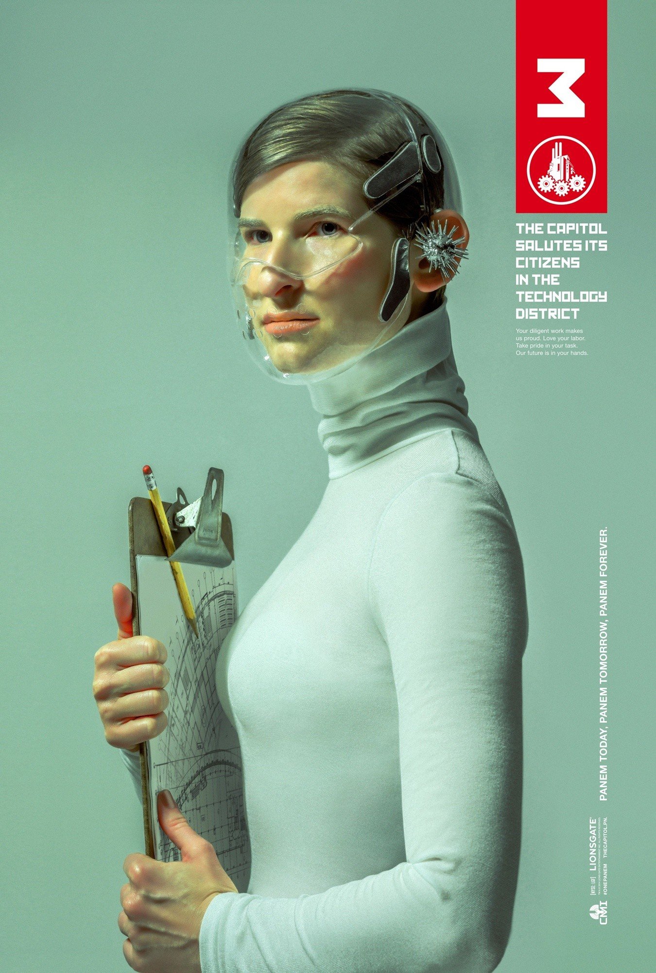 ‘Hunger Games: Mockingjay, Part 1′ Technology District Poster