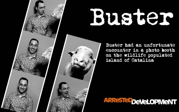 Byron "Buster" Bluth (Tony Hale). The over-mothered, unstable, socially inept youngest brother of the family.