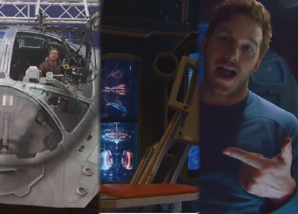 Check out the ‘Guardians of the Galaxy’ Milano Spaceship Cribs Tour with Chris Pratt