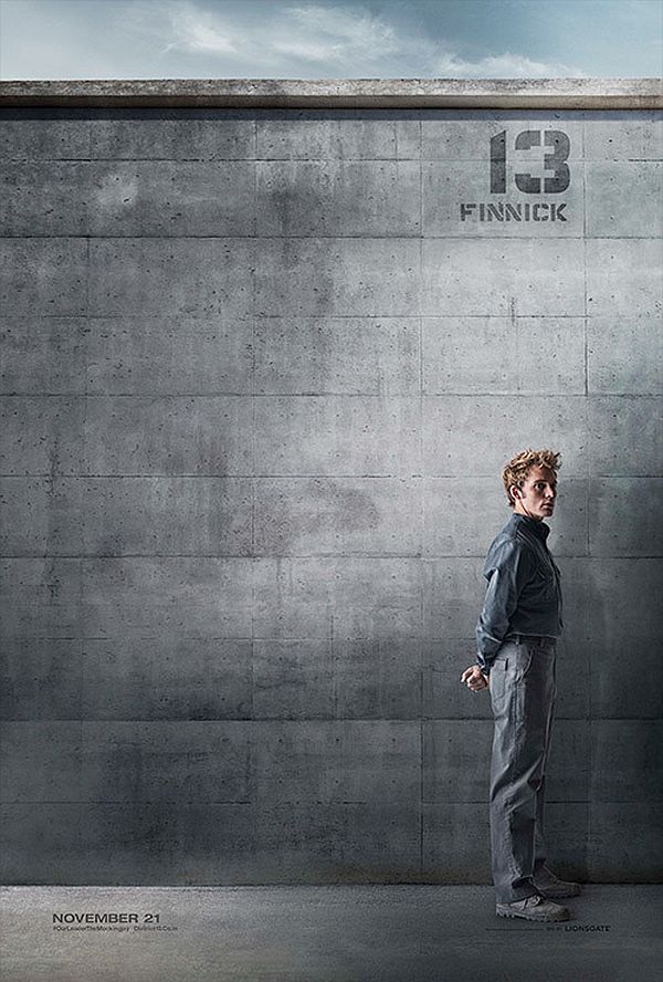 'Hunger Games: Mockingjay: Part 1' District 13 Poster - Finnick Odair (Sam Claflin)