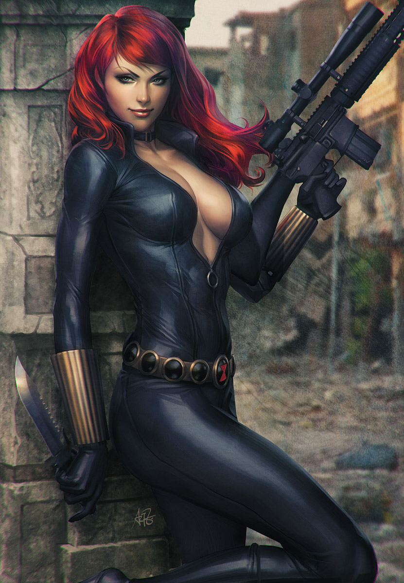Image result for black widow comic art