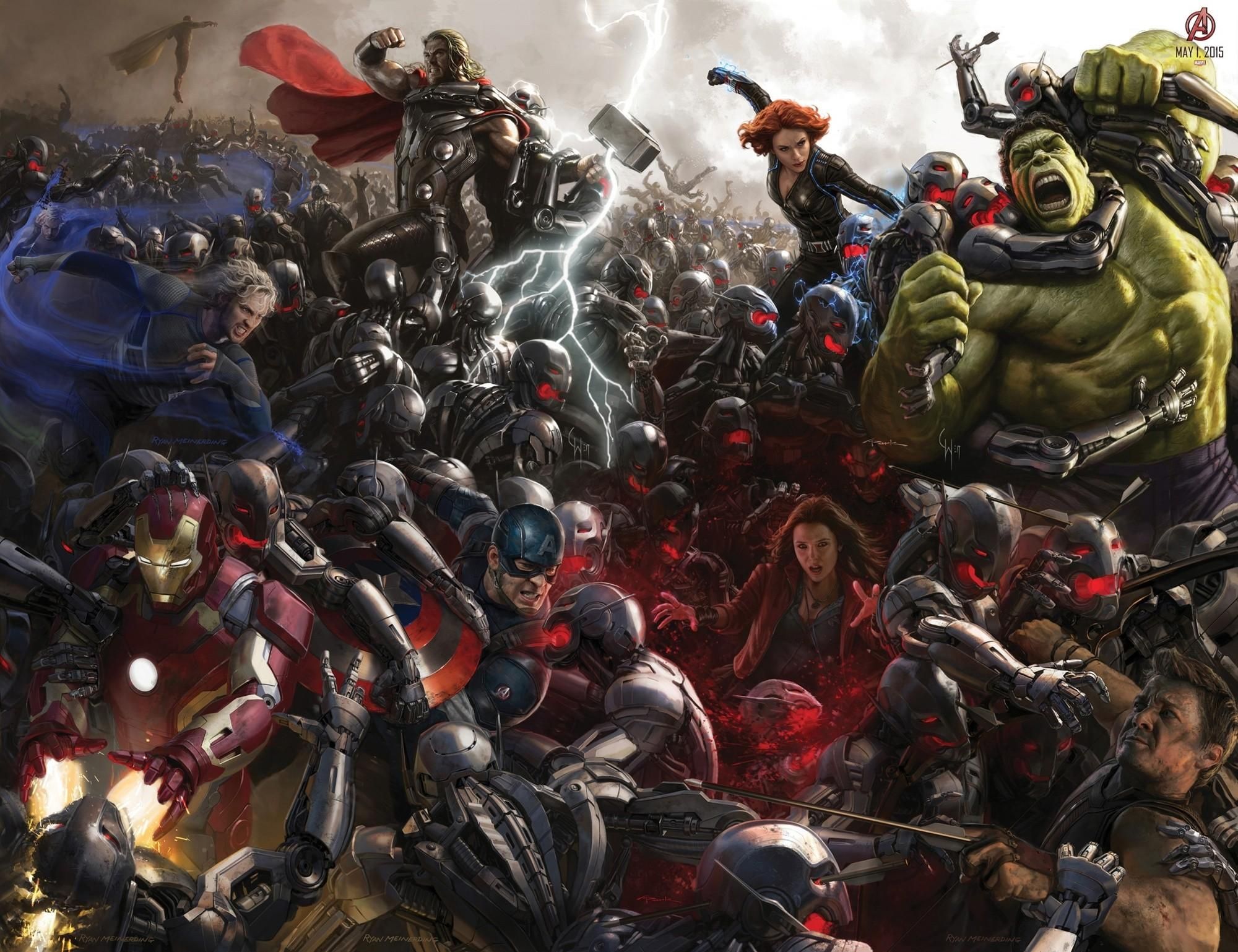 Complete ‘Avengers: Age of Ultron’ Wallpaper Released