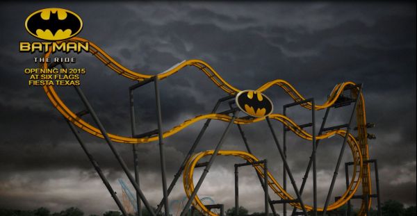 ‘Batman: The Ride’ Roller Coaster