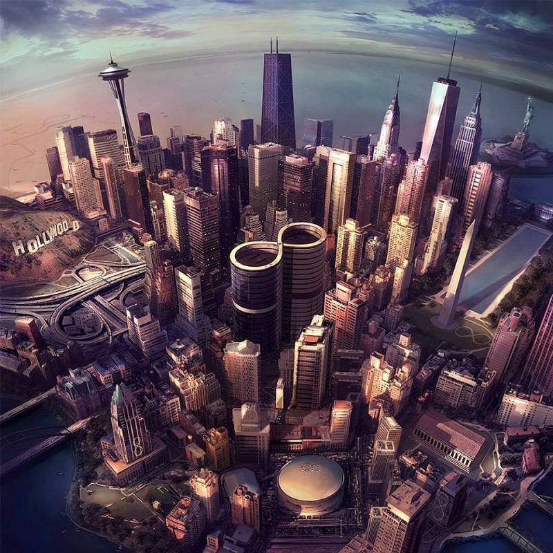 Foo Fighters Sonic Highways Poster