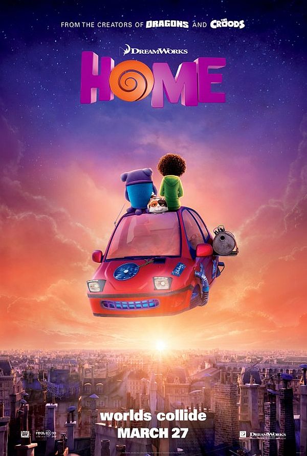 DreamWorks’ ‘Home’ Easily Take The Box Office Crown