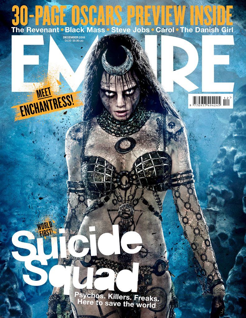 Full View Jared Leto As Joker On Cover Of Empire Magazine 2