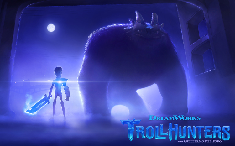 First look at Guillermo del Toro’s upcoming animated Netflix series Trollhunters