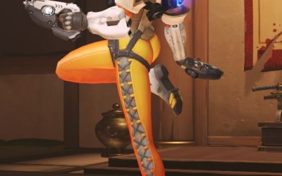 Tracer from Overwatch get a new possibly even Sexier Pose