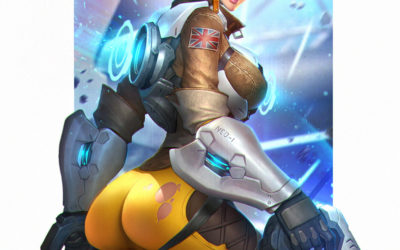 Sexy Overwatch Poster Digital Art from DeviantArtist NeoArtCorE