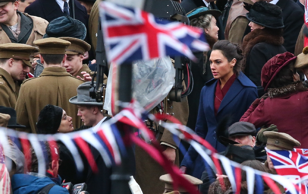 Wonder Woman Set Photos