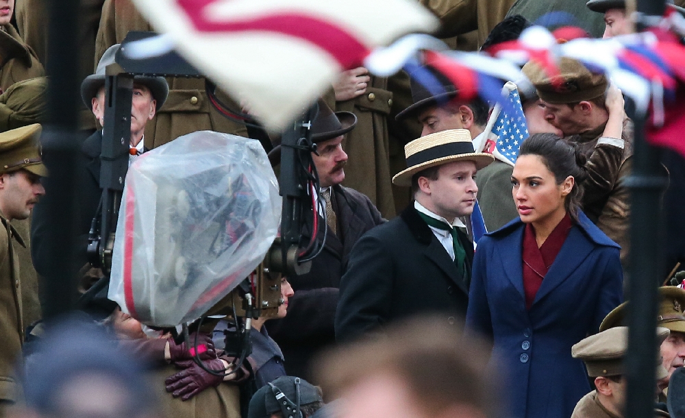 Wonder Woman Set Photos