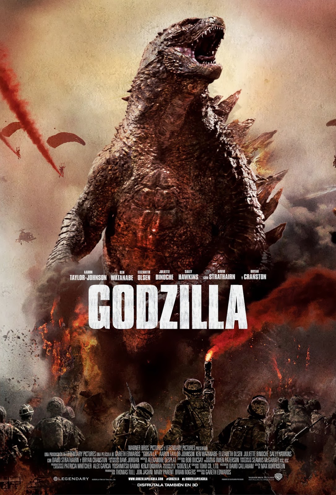 Godzilla is another of the best known Gareth Edwards movies.