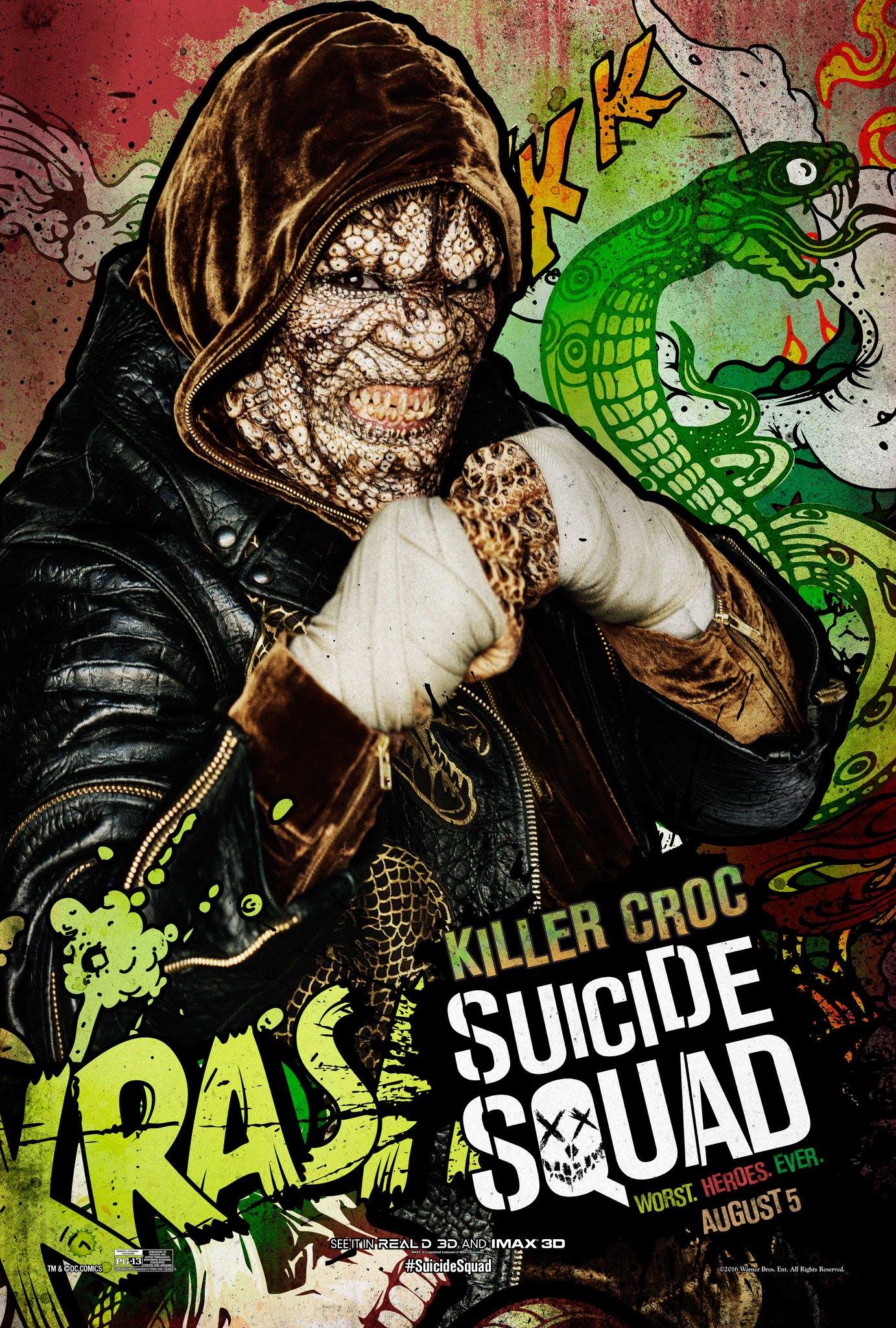 Suicide Squad Killer Croc