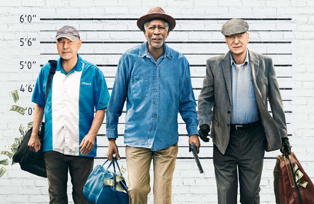 Freeman, Caine and Arkin in the Going in Style Trailer and Poster