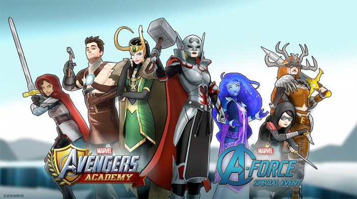 Avengers Academy Fantasy Garb