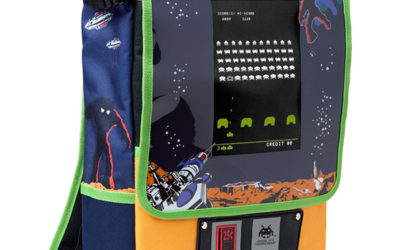 This SPACE INVADERS Arcade Cabinet Backpack Has a Coin Slot!