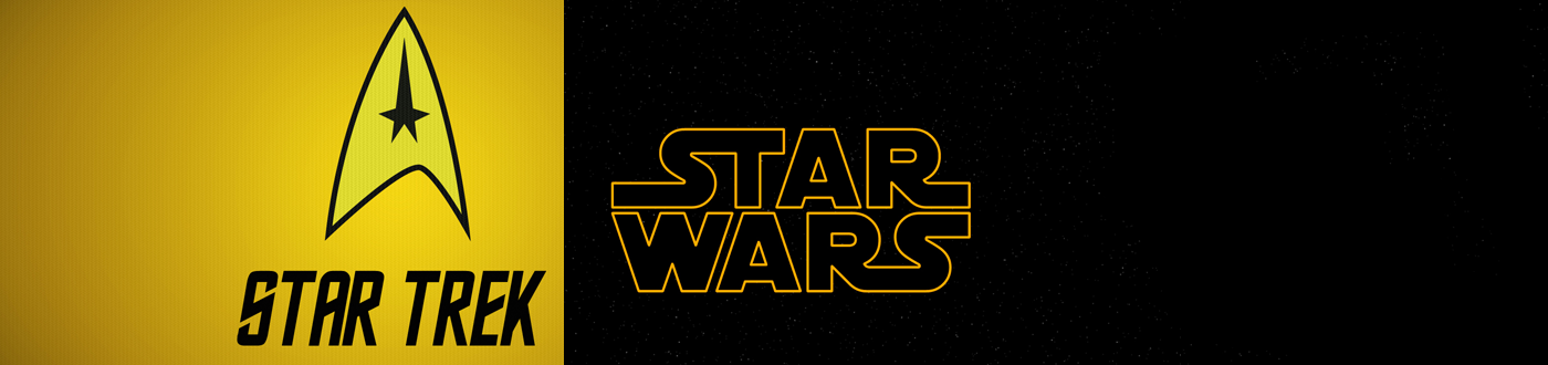 Star Wars VS Star Trek Infographic