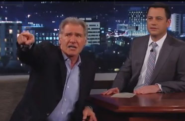 Harrison Ford outburst after Star Wars Episode VII Question