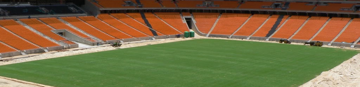 Brandy Meets Empty Stadium During Mandela Event