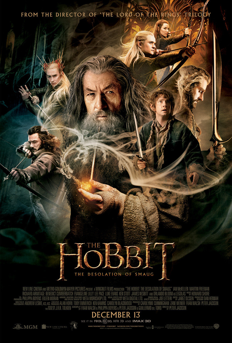 ‘The Hobbit: The Desolation of Smaug’ Production Diary 12, Poster and Sneak Peak