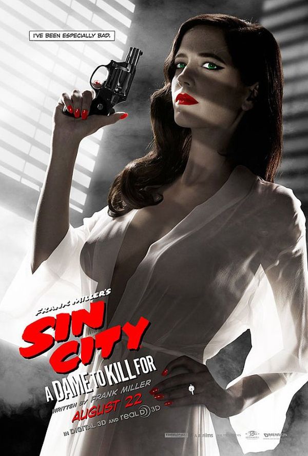Eva Green’s Revealing ‘Sin City: A Dame to Kill For’ Poster Banned by MPAA