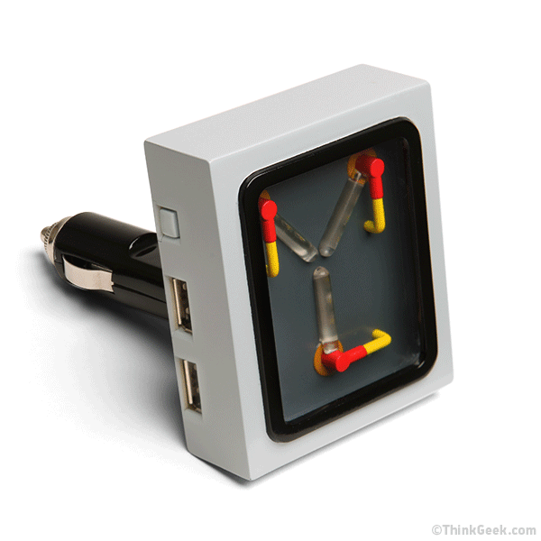 Must Have: Flux Capacitor USB Car Charger