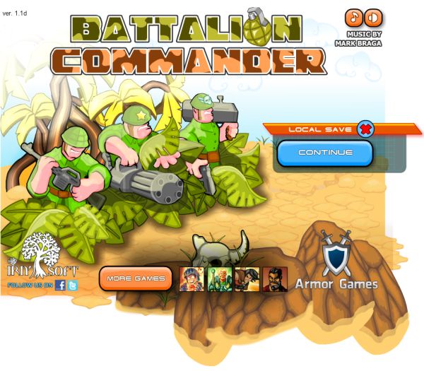 Free Online Game: Battalion Commander