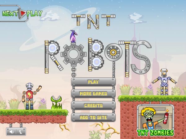 Free Online Game: TNT Robots