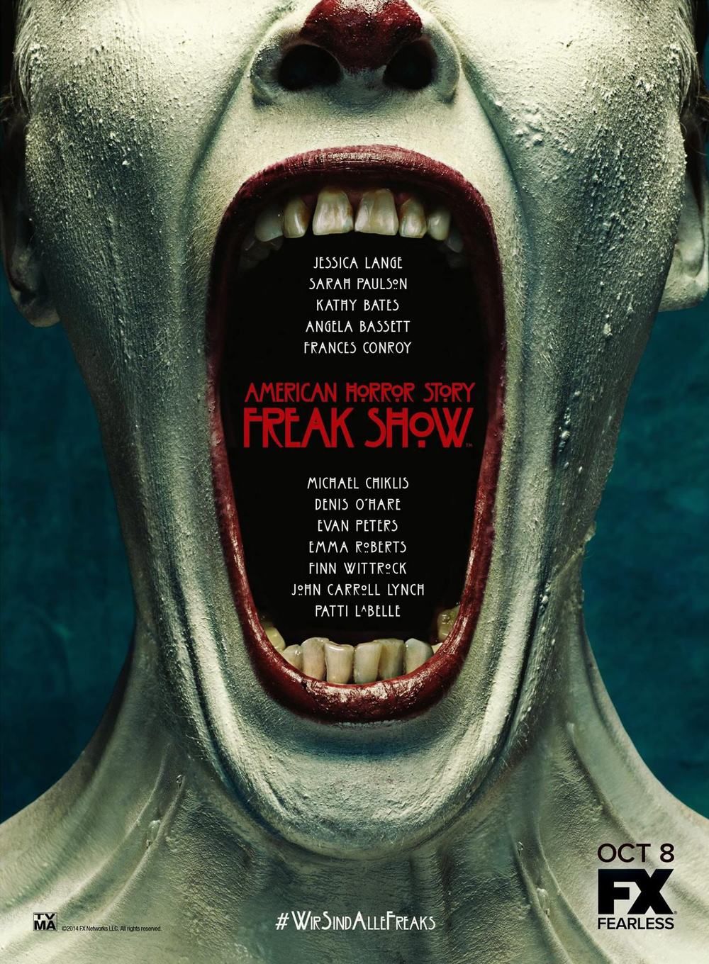 ‘American Horror Story: Freak Show’ Debut Breaks Records, Season 5 Announced