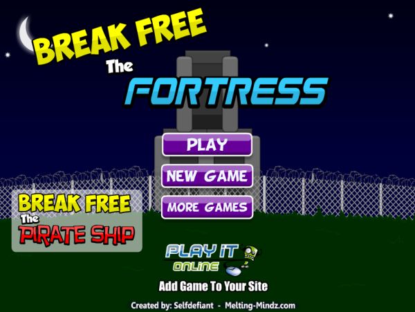 Free Online Game: Break Free Fortress