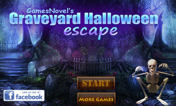 Free Online Game: Graveyard Halloween Escape